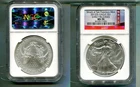 2012 (S) AMERICAN SILVER EAGLE 1 OUNCE .999 FINE COIN NGC MS70 8181T