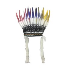 Indian Headdress Indian Costume Indian Hat for Carnival Halloween Cosplay Party