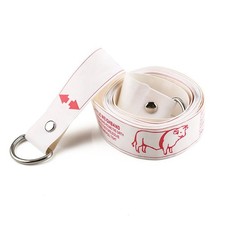 WIN TAPE Professional Cattle Weight (KG) & Height (CM) Tape Measure White 