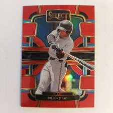 2024 Panini Select - Concourse Dillon Head #93 Red Prizm /149 (RC)