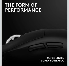 Logitech Pro X Superlight 2 Wireless Gaming Mouse  Mouse Only  Open Box 