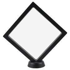 3D Floating Display Case, Floating Frame with Stand Base for Jewelry,Coin,Spe...