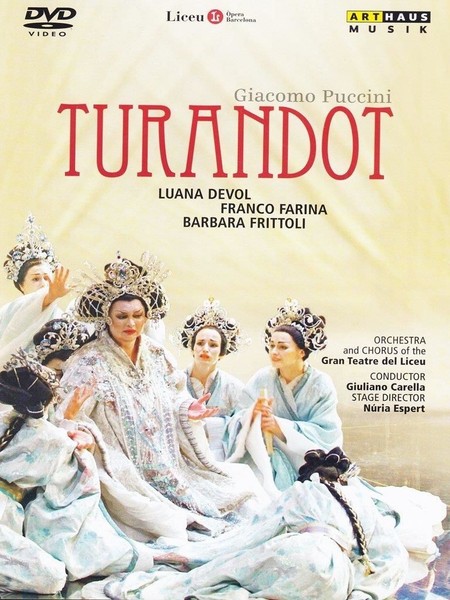 Music Dvd - Giacomo Puccini - Turandot - Arthaus Musik -D- Neu-image
