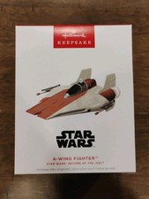 Hallmark Keepsake 2025 A-Wing Fighter Star Wars Return Of The Jedi Ornament