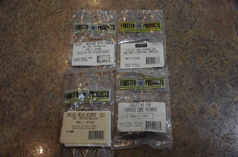Forester Case Trimmer Parts .263