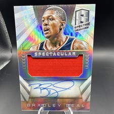 Panini 2014-15 Spectra Swatch Signatures Auto /35 Bradley Beal Wizards #SS-BB