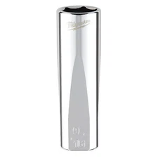 Milwaukee Tool 45-34-5625 3/8 In. Drive 9/16 In. Sae 6-Point Deep Socket With