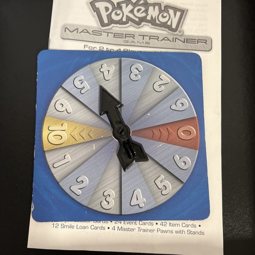 Pokemon Master Trainer Board Game Milton Bradley Hasbro 2005 - Picture 6 of 7