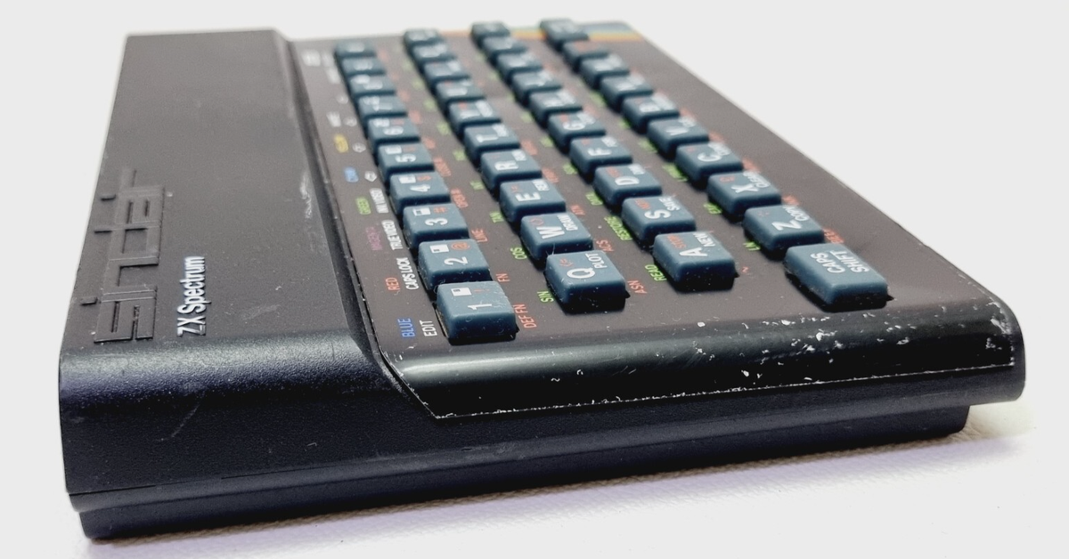 Vintage Sinclair ZX Spectrum 48K Personal Computer - For parts