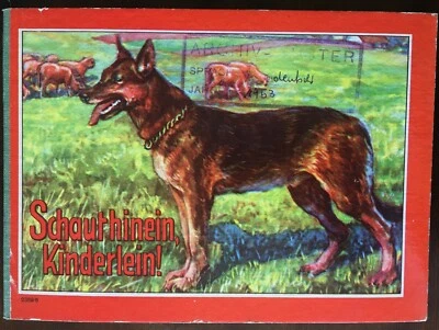 Bilderbuch Pappe. - Schaut hinein, Kinderlein!. Pestalozzi 1953 - Bild 1 von 4