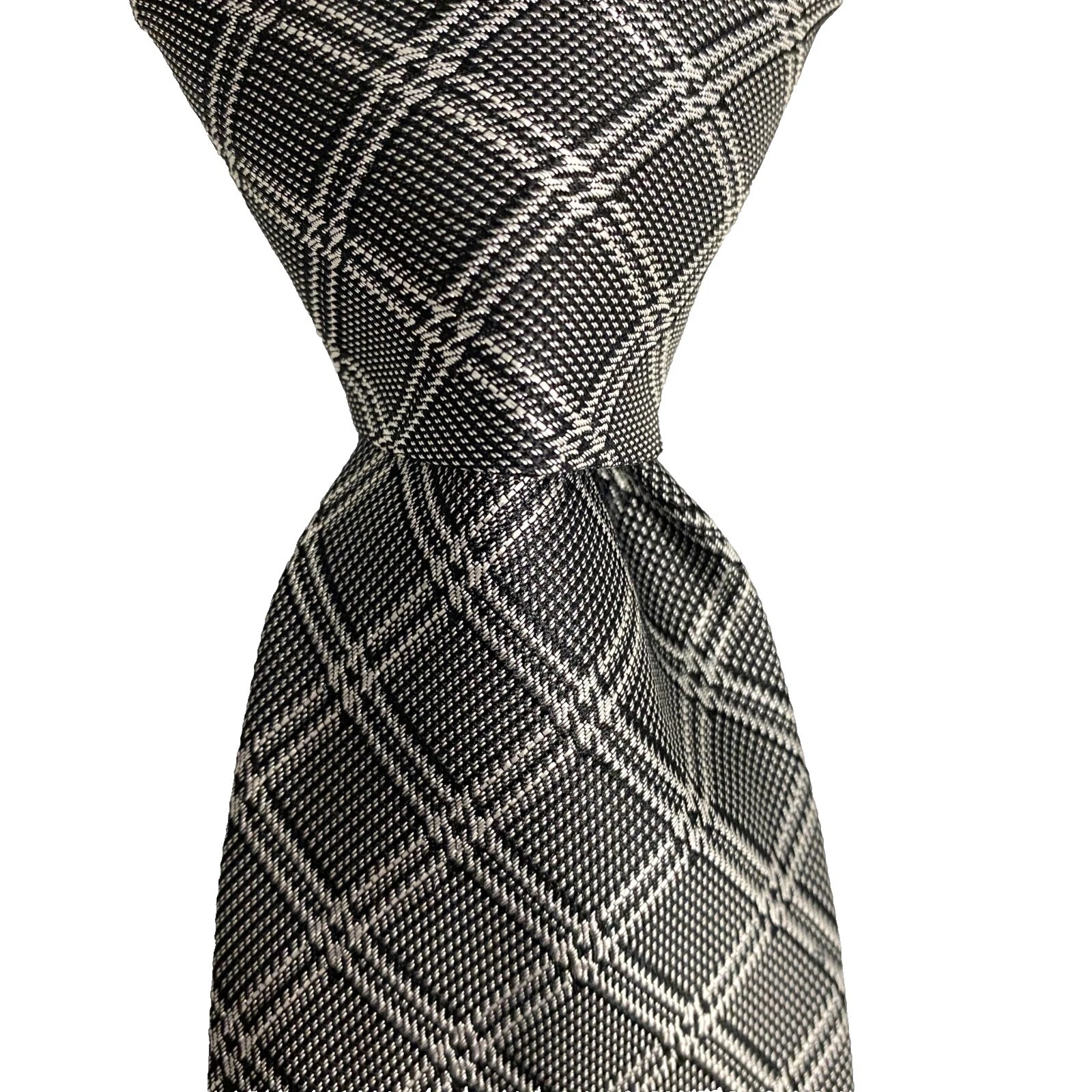 Saint Laurent Plaids & Checks Ties for Men