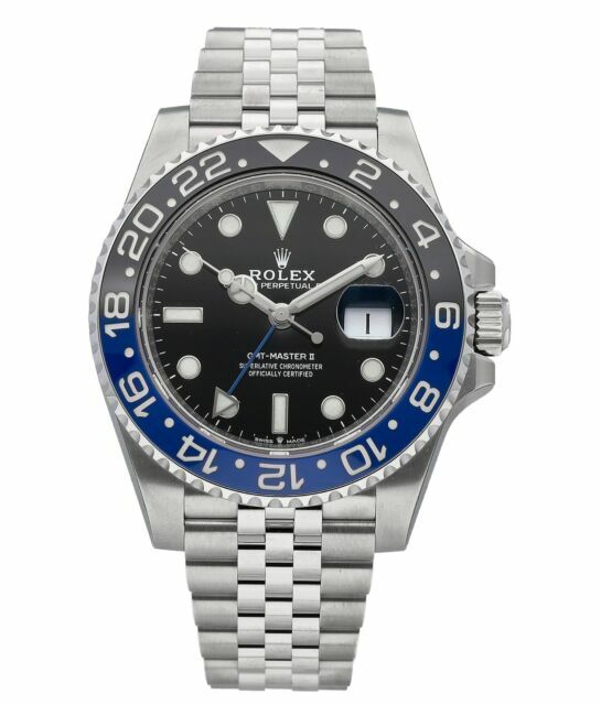 Rolex GMT-Master Men's Black Watch - 126710BLNR for sale online | eBay
