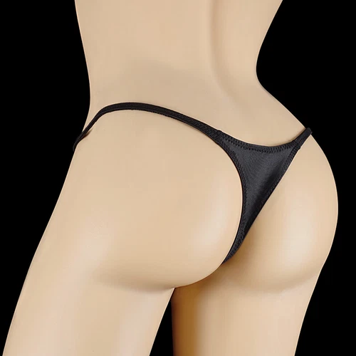 Men Sexy Oil Glossy Tanga Underwear Low Waist G-String Thongs Briefs Lingerie - Picture 15 of 41