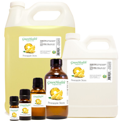 Pineapple Slices Fragrance Oil  - Choose Size - Free Shipping 