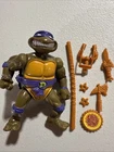 Donatello W Storage Shell 🐢 Teenage Mutant Ninja Turtles Vintage TMNT Complete