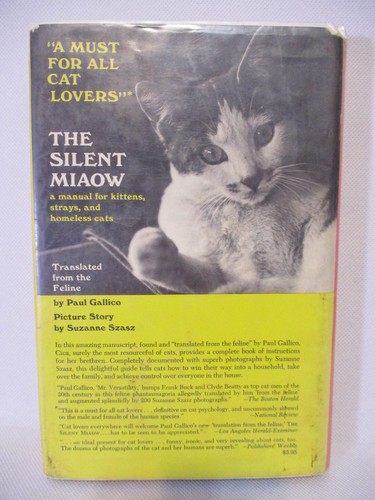 Raising Your Cat: A Complete Illustrated Guide Rosanne Amberson 1969 HCDJ Kitten - Bild 2 von 2