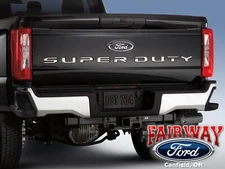 23 thru 25 Super Duty OEM Ford Polished Stainless Steel Tailgate Lettering