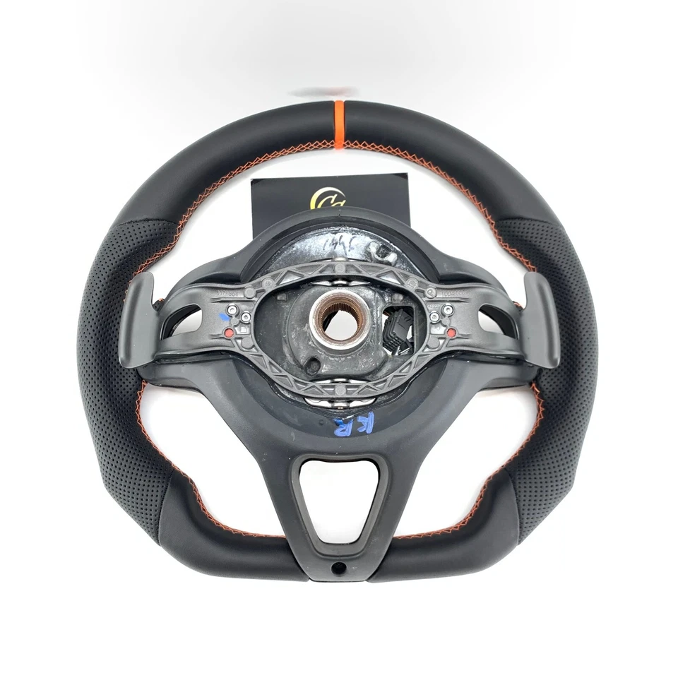 For 2015-2023 McLaren 650S MP4-12C 570S 570GT 600LT 675LT Custom Steering Wheel - Imagem 4 de 4