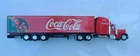 Vintage Diecast Coca Cola Christmas Tractor Trailer In Box 1:64 Scale.