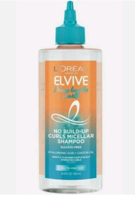 L'Oreal Elvive Dream Lengths Curls No Build-Up Micellar Shampoo 16.9 oz Curly 