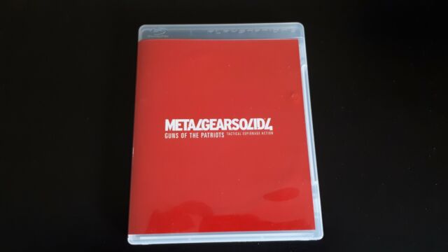 Metal Gear Solid 4 Guns of the Patriots - PS3 Game