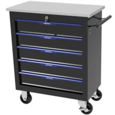 5 DRAWERS MULTIFUNCTIONAL TOOL CART WITH WHEELS