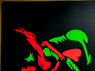 EROS 3 VINTAGE 1971 BLACKLIGHT POSTER PRO ARTS By Warren Dillon
