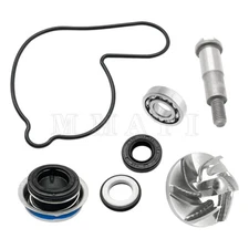 Water Pump Impeller &Bearing Seal Shaft Kit for Honda TRX450R TRX450ER 2004-2014