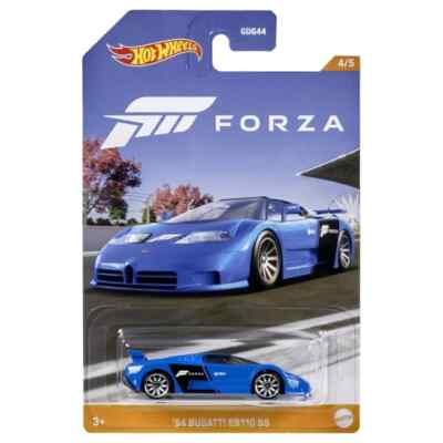Hot Wheels Themed Automotive Forza '' 94 Bugatti EB110 SS''   1:64 Scale