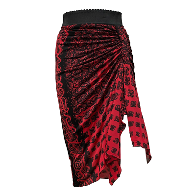 JEAN PAUL GAULTIER SOLEIL Spring Summer 2009 Silk Skirt | eBay