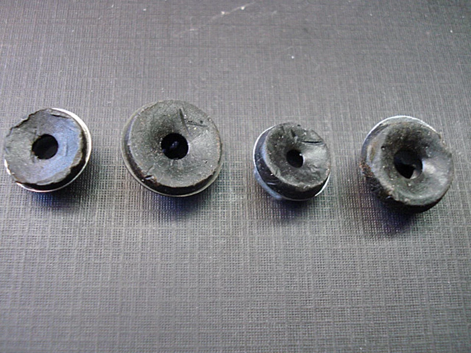 40 piezas tuercas de corte de hilo emblema escritura placa de nombre con sellador surtido Foto 2 de 4