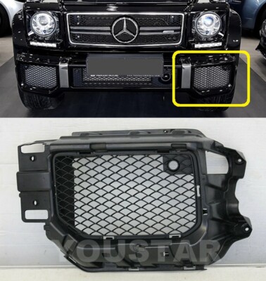 EXPRESS Front Bumper LEFT Mesh Grill for Mercedes W463 G63 G65 AMG