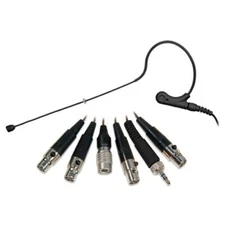 PendoMax Multi-Adapter Black Earworn Mic - Compatible with More Than 10 Brands