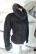 Matchless Wax Cotton Waterproof Fitted Searling Trim Coat Jacket 10