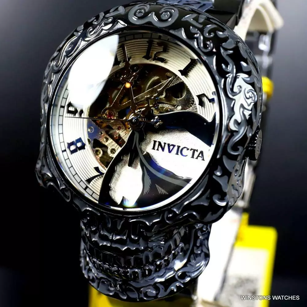 販促キャンペーン - 圧倒的ビジュアル☆自動巻き☆スカル INVICTA