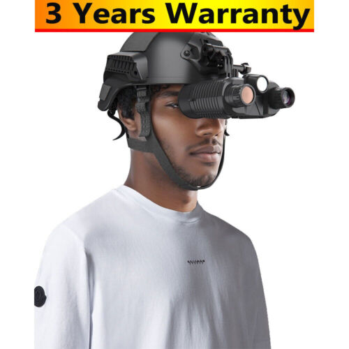 2.7" NV8161 4K 36MP Helmet Binocular Night Vision Goggles for Tactical Helmet - Picture 2 of 8