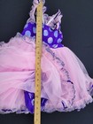 Costume Gallery Dance Dress Pink & Purple with Polka Dots - Girls Medium — photo 4