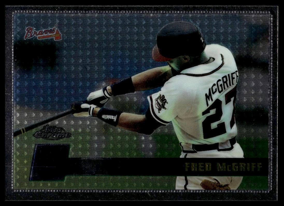 1996 Topps Chrome #156 Fred McGriff
