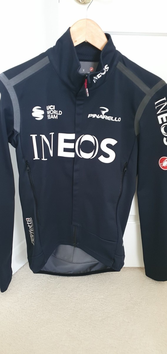 Castelli Perfetto ROS Jacket Black Size S Team Ineos UK