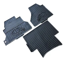QSC Latex Rubber Floor Mats Set for International LT LT625 Prostar LoneStar