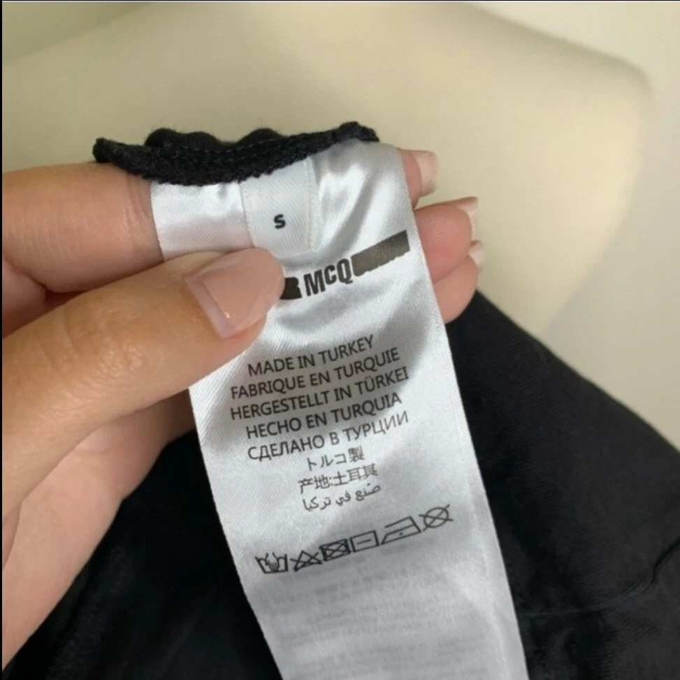 ALEXANDER MCQUEEN RARA CAMICIA ALEXANDER MCCHEEN MONSTER ABITO PUNK GOTH CON DETTAGLI IN VELLUTO DESIGNER