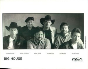 Press Photo: BIG HOUSE 8x10 B&W 1997