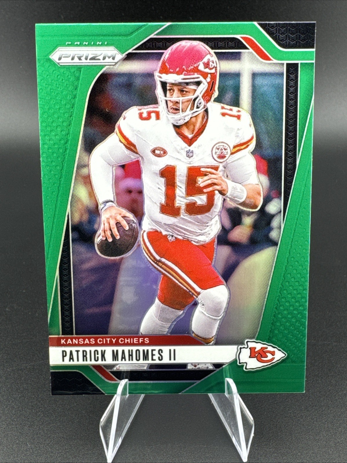 2024 Panini Prizm - Patrick Mahomes II #138 Green Prizm