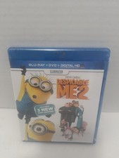 Despicable Me 2 Blu-ray and DVD Combo 2 Disc Set 2013 New Sealed