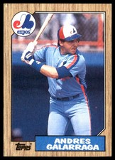 Andres Galarraga 1987 Topps #272 Expos MLB READ FREE SHIPPING AutographDen