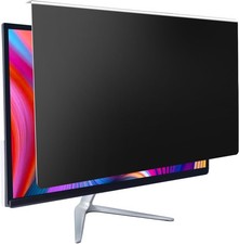 Gudteke 24" Hanging Computer Privacy Screen Protector Anti-Glare 16:9 ASP RATIO