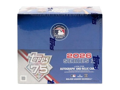 2026 TOPPS SERIES 2 BASEBALL 20-PACK RETAIL BOX