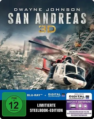 San Andreas 3D [Limited Edition, Steelbook, inkl. 2D Version]