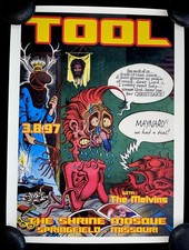 TOOL Melvins Concert Poster 3/8/97 The Shrine Mosque Springfield MO &AElig;nima Print