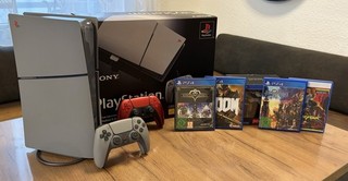 PlayStation 5 Slim / 30th Anniversary Edition Laufwerk / OVP Extras